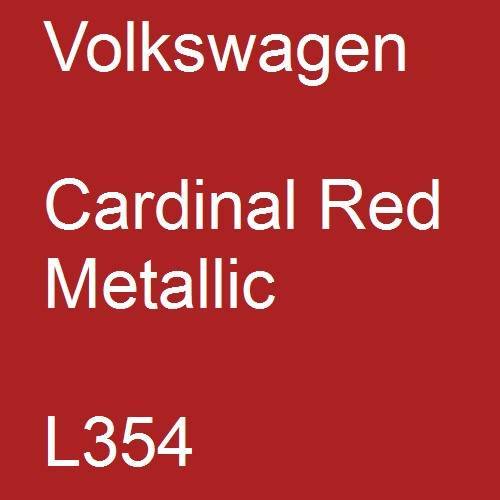 Volkswagen, Cardinal Red Metallic, L354.